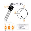 10PCS 2N2222A Bipolar Junction NPN Transistor in Pakistan. 