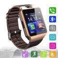 Sports Bluetooth Smart Watch Camera Lens Memory Card Supported Bluetooth Calling Support 280 mAh polymer battery Micro USB cable TPU Band. 