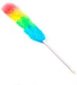 Cleaning Duster, Soft Feather Duster Brush Anti Static Cleaning Products with Plastic Handle for Cleaning Furniture, Calligraphy, TV Screen, Computer. 