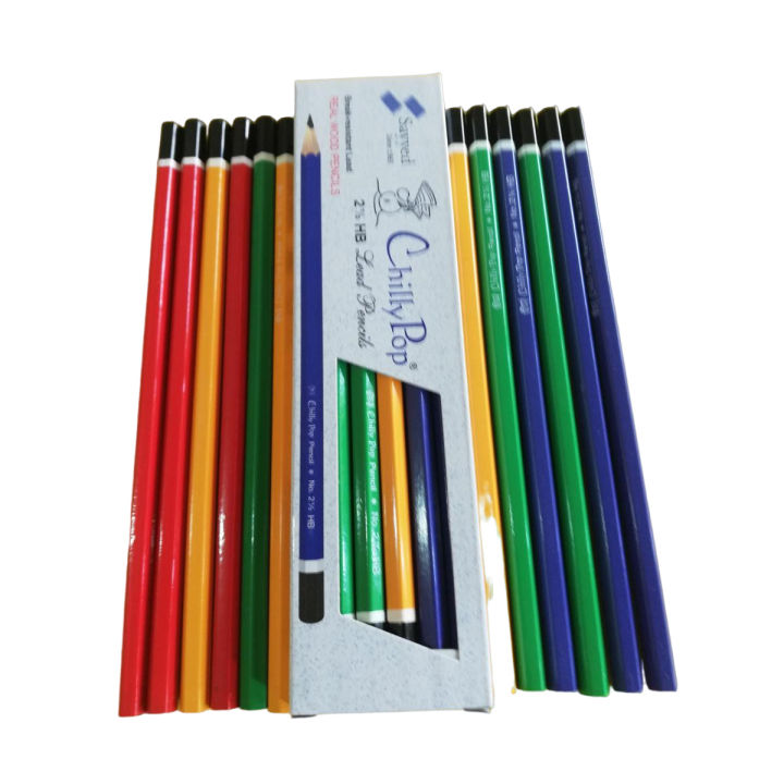 One Pack of Chilly Pop Lead Pencils (12Pcs)