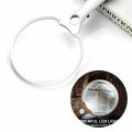 25X Extra Large Strong Magnifying Glass 3 Bright LED Zoom Lightweight Hand Held. 