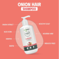 Mama Organic Onion Hair Shampoo For Hair Fall Control With Onion Extract & Keratin For Hair Growth with Condition Effect Anti Hair & control Loss |  promotes hair growth- 250ml. 