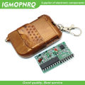 1set IC 2262/2272 4 Channel 315Mhz Key Wireless Remote Control Kits Receiver module IGMOPNRQ. 