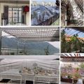 Heavy Duty Waterproof Very Tick Plastic Cover Sheet Windproof, Used for balconies & other outdoor activities, Won't block your view,Whether it rains, snows or other bad weather, You can enjoy your leisure time under its protection. 