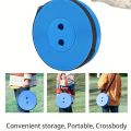 Portable Retractable Folding Stool Chair  | Latest Smart Outdoor Foldable, Collapsible Lightweight Seat Chair Stool for Camping Traveling, Picnic, Car, Easy to Carry Anywhere. 