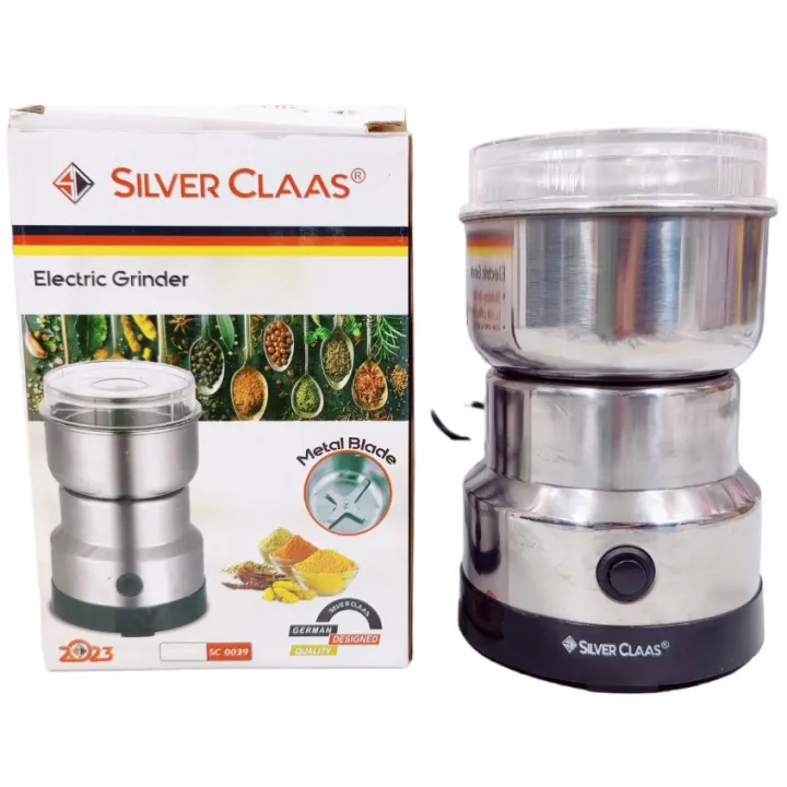 RAF%20R-7113%20SILVERCLASS%204%20blades%20300%20watts%20Electric%20Coffee%20and%20Spices%20/%20Masala%20Grinder%20Heavy%20Duty%20%20Home%20Use%20Mini%20Coffee%20Machine%20Commercial%20Coffee%20Grinder%20Automatic%20Coffee%20Bean%20Grinder%20-%20Image%202