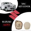 Suzuki Alto / Wagon R / CULTUS Remote key  TPU cover White-Gold  1piece. 