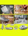 Star Wars Tie Fighter DIY Metal Models - Unassembled. 