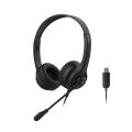 A4Tech HU-8 USB Stereo Headset - For PC, Laptop. 
