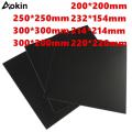 5pcs  Parts 20/214/220/280/300mm Frosted Heated Bed Sticker Printing Build Sheets Build Plate Tape Platform Sticker. 