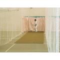 Professional Pre-Cut Mesh in Range of Size, 10 x 60 Cricket Batting Net, Baseball Batting Cage Netting for Pitching Training in The Backyard, Cricket Net for Golf, Baseball and Softball (White). 