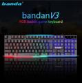 keyboard. Banda V3 semi mechanical RGB backlit gaming keyboard.. 