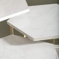 Stylish Side Tables and Nesting Tables, Decorative Accents, Hexagon and Round Designs, Perfect for Bedside and More. 