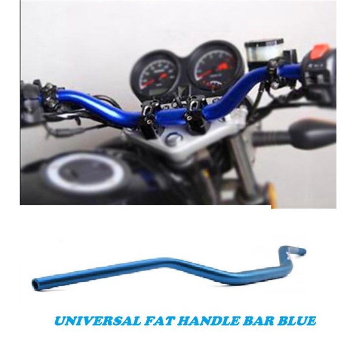 Universal Fat Bar Handle Style for Bike - Blue