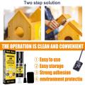 Epoxy Resin AB Glue Strong Adhesive Multifunctional For Repair Ceramics Metal Plastic Wood Metal Cast Iron Crackle Welding Glue. 