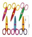 Pack of 6 - Pattern Zigzag Scissors Crafting Scissors with 6 Different Pattern. 