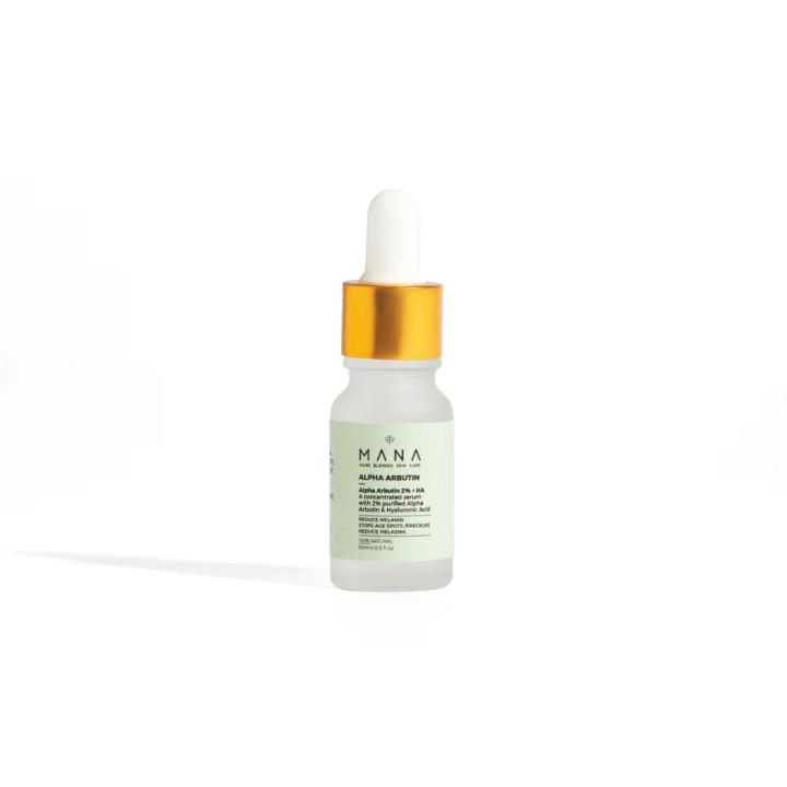 Mana Beauty and Spirit Alpha Arbutin 2% + HA Face Serum (10ml)