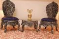 Handmade Wooden Coffee Set Premium Sheesham Wood Coffee Serving Set for Home, Dining & Tea Time. 