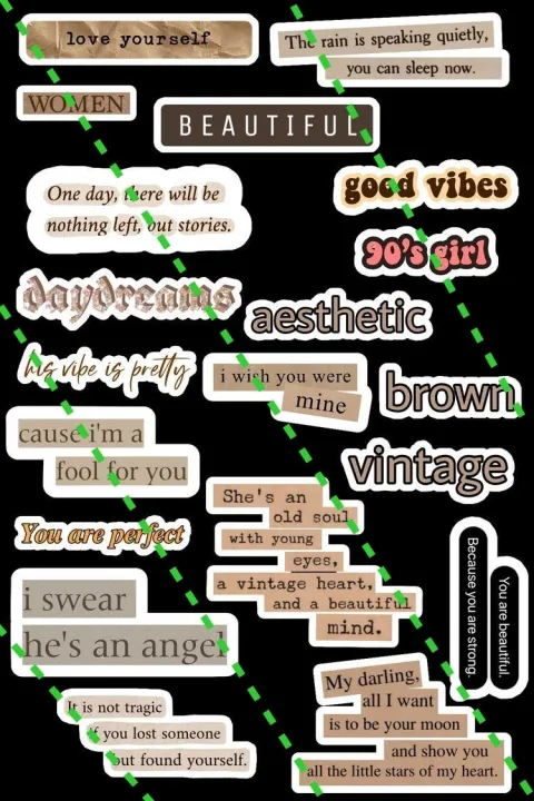 JOURNALING%20AESTHETIC%20stickers%20uncut%20journaling%20sticker%20uncut%20(%20buy%204%20get%201%20free)%20-%20Image%202