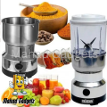 Masala Grinder Machine Stainless Steel Mini Electric 2 in 1 Electric Grinder Coffee Grinder and Blender High-Quality 4 Blades Blender Machine 100% Original 330W Premium Quality Machine. 