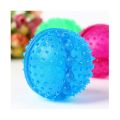 Pet Leakage Food Ball Toy Golden Retriever Puppy Molar Bite Resistant Tooth Toy, Diameter: 8cm, Random Color Delivery. 