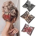 Magic Hair Combs Vintage Bead Stretchy Magic Clips Double Hair Clip Women Girls Hairpins Crystal Stretch Pearls Hair Accessories Hair Jewelry Hair Styling Decoration. 