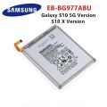Samsung S10 5g Battery Replacement EB-BG977ABU Battery with 4400mAh Capacity_Silver. 