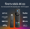 Amazon Fire TV Stick 4K MAX wi-fi 6 with All New Alexa Remote. 