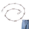 29" Heavy Metal Barbed Wire Wallet Chain Punk Pants Chain Hip Hop Jewelry Maoxiu. 