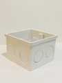 3x3 PVC Plastic Box Recessed (Concealed). 