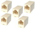 RJ45 Female Connector RJ 45 Coupler Extender Joinder Ethernet LAN Jointer cat 5 /cat 6.. 