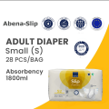 Abena Slip (Abri Form) Adult Diaper Small (S) 28 Pcs.. 