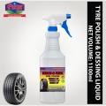 Purge Tyre Polish and dressing Liquid - Tyre Shiner Liquid - Multipurpose Automotive Shiner for Direct Use. 