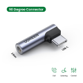 【Get 1 More For Free 】UGREEN 90 Degree Gaming Type C 3.5 Jack Earphone USB C to 3.5mm AUX Headphones Adapter Audio cable For Huawei P50 mate 70. 