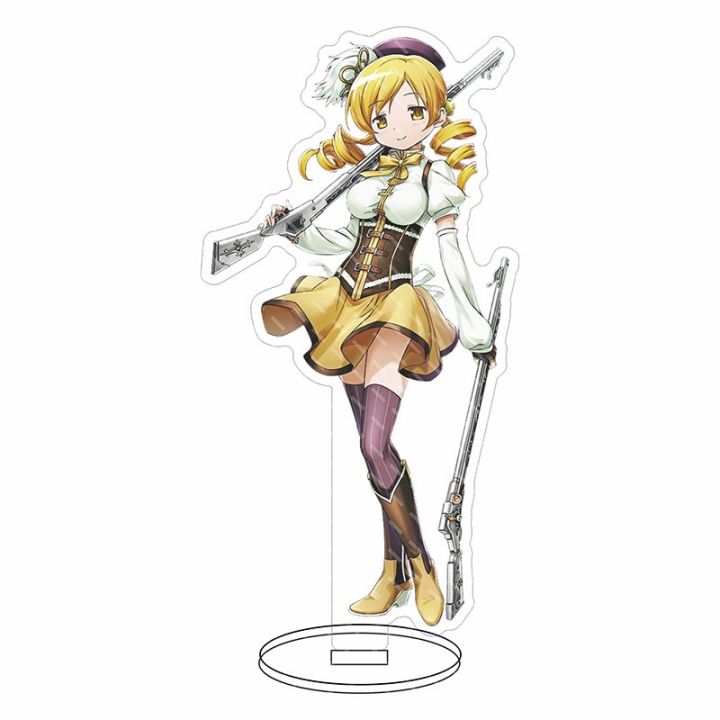 16cm Anime Puella Magi Madoka Magica Acrylic Stand Figure Keychain Kaname Madoka Akemi Homura Stand Model Plate Holder Fans Gift ready stockbo8387211