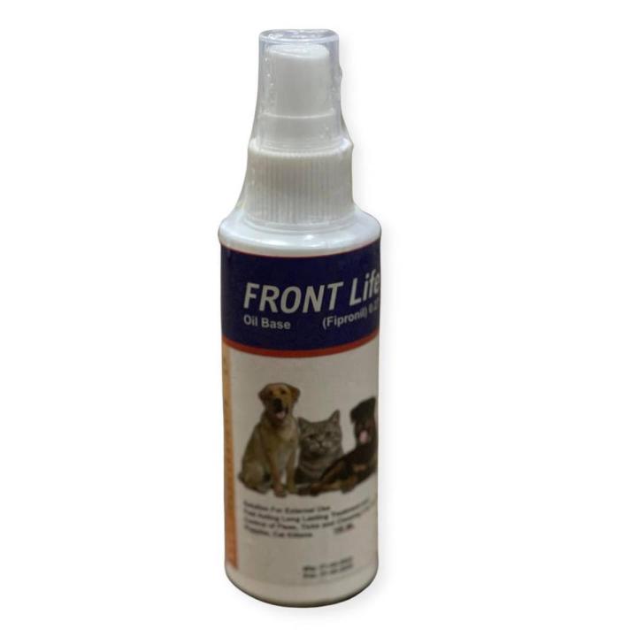 Front Life D Tick Flea Spray  For Cats and Dogs (100ml)
