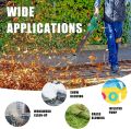 Portable Cordless Leaf Blower HY ECHO, 18V, 4.0AH, Garden Blower, Battery Blower, Electric Leaf Blower with Battery and Charger With Inflatable Function, Suitable for Leaves Blowing, Dust and Snow. 