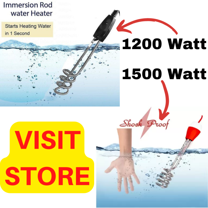 Mini Electric Water Heater Rod 500W For Cup Boiling Water Coffee And ...