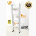 Almunium Folding Ladder 08 Step Anti slip step , 2 in1 Ladder. 