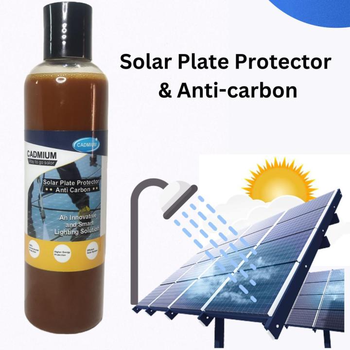 Cadmium Solar Plate Protector & Anti-Carbon