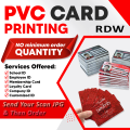 Custom PVC Card with Photo – Personalized ID & Business Card | High-Quality Printed Plastic Cards. 