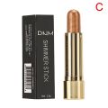 High Gloss Stick Face Brightening Rotary Small Gold Tube Concealer Pearl Gloss Dressing Stick Three Color Makeup Contour Correct. 