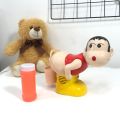 New Children Electric Bubble Machine Toy Funny-looking Boy Fart Bubble Blower With Muic And Light Kid Gift. 