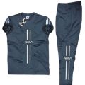 Trendy Printed Tracksuit For Men and Boys - Soft and Comfortable Fabric T Shirt and Trouser Printed Tracksuit1846. 
