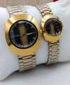 Couple Watch in 3 Colours | New design aqua time chain watch for Men/Women. 