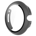 For Google Pixel Watch Tempered Glass Film PC Watch Case. 
