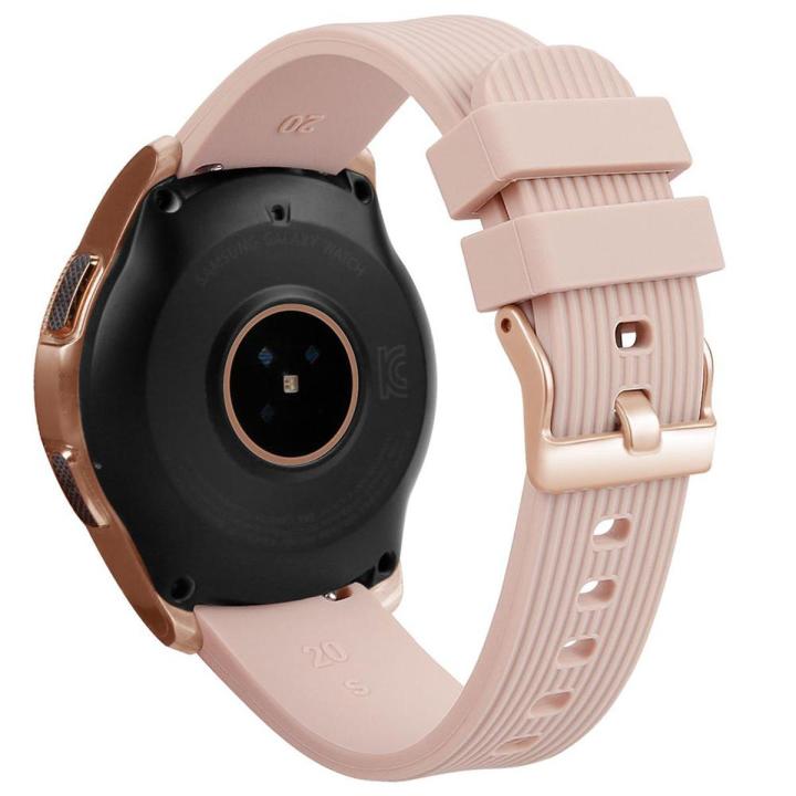 Silicone Replacement Watchband Wrist Strap for Samsung Galaxy Watch SM-R810 42mm