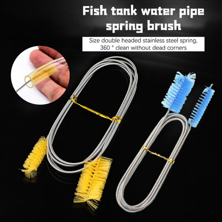 90/155/200cm Pipe Cleaning Brush Flexible Double Ended Hose Brush Pipe ...