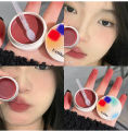 Rainbow Lip Mud Makeup Lip Gloss Long Lasting Red Lipstick Canned Lip Tint Velvet Matte Lip Mud. 
