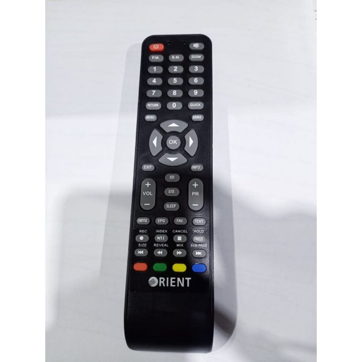 Orient Remote LCD/LED TV with 3D Button